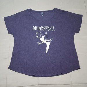 Next Level Apparel, DrinkerBell XL Women's Shirt.